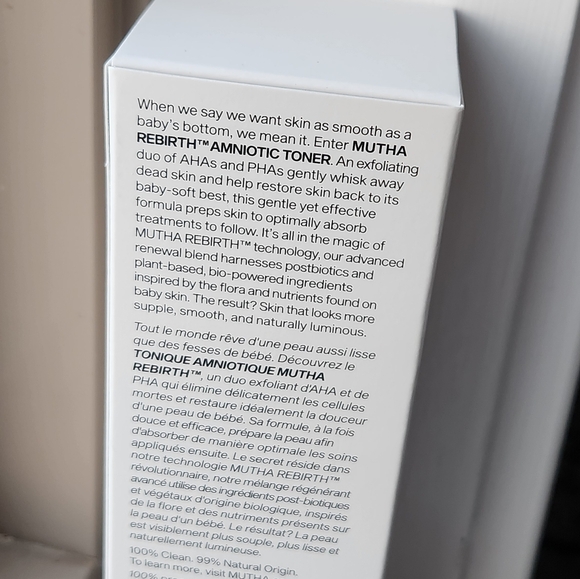 NIB MUTHA REBIRTH AMNIOTIC TONER - Picture 9 of 12